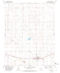 Kit Carson Colorado Historical topographic map, 1:24000 scale, 7.5 X 7.5 Minute, Year 1982