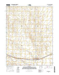 Kit Carson Colorado Current topographic map, 1:24000 scale, 7.5 X 7.5 Minute, Year 2016
