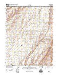 Kline Colorado Historical topographic map, 1:24000 scale, 7.5 X 7.5 Minute, Year 2013