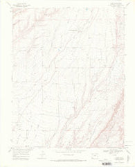 Kline Colorado Historical topographic map, 1:24000 scale, 7.5 X 7.5 Minute, Year 1968