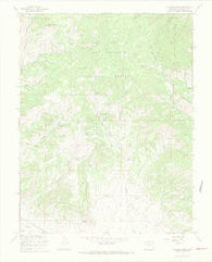 Klondike Mine Colorado Historical topographic map, 1:24000 scale, 7.5 X 7.5 Minute, Year 1967