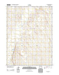 Klug Ranch Colorado Historical topographic map, 1:24000 scale, 7.5 X 7.5 Minute, Year 2013