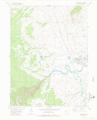 Kremmling Colorado Historical topographic map, 1:24000 scale, 7.5 X 7.5 Minute, Year 1981