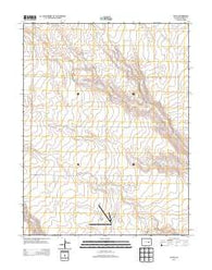 Kutch Colorado Historical topographic map, 1:24000 scale, 7.5 X 7.5 Minute, Year 2013
