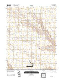 Kutch Colorado Historical topographic map, 1:24000 scale, 7.5 X 7.5 Minute, Year 2013