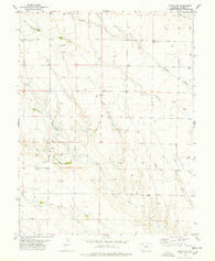 Kutch NW Colorado Historical topographic map, 1:24000 scale, 7.5 X 7.5 Minute, Year 1978
