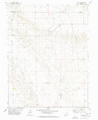 Kutch SE Colorado Historical topographic map, 1:24000 scale, 7.5 X 7.5 Minute, Year 1978