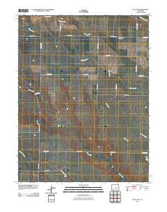 Kutch NW Colorado Historical topographic map, 1:24000 scale, 7.5 X 7.5 Minute, Year 2010