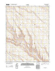 Kutch NW Colorado Historical topographic map, 1:24000 scale, 7.5 X 7.5 Minute, Year 2013