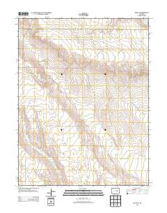 Kutch SE Colorado Historical topographic map, 1:24000 scale, 7.5 X 7.5 Minute, Year 2013