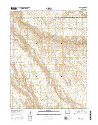 Kutch SE Colorado Current topographic map, 1:24000 scale, 7.5 X 7.5 Minute, Year 2016