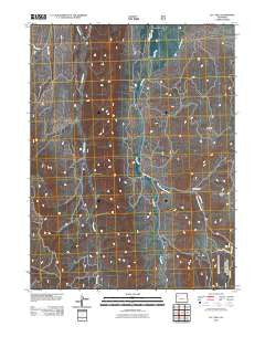 LO 7 Hill Colorado Historical topographic map, 1:24000 scale, 7.5 X 7.5 Minute, Year 2011