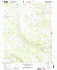 La Jara Canyon Colorado Historical topographic map, 1:24000 scale, 7.5 X 7.5 Minute, Year 1967