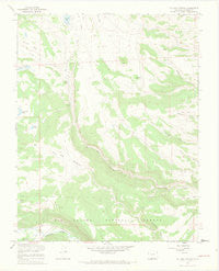 La Jara Canyon Colorado Historical topographic map, 1:24000 scale, 7.5 X 7.5 Minute, Year 1967