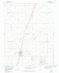 La Jara Colorado Historical topographic map, 1:24000 scale, 7.5 X 7.5 Minute, Year 1968