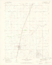 La Jara Colorado Historical topographic map, 1:24000 scale, 7.5 X 7.5 Minute, Year 1968