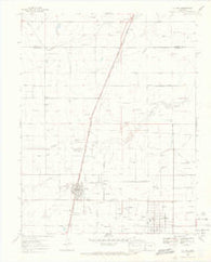 La Jara Colorado Historical topographic map, 1:24000 scale, 7.5 X 7.5 Minute, Year 1968