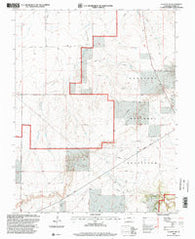 La Junta SE Colorado Historical topographic map, 1:24000 scale, 7.5 X 7.5 Minute, Year 1996
