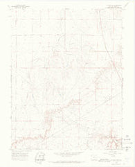 La Junta SE Colorado Historical topographic map, 1:24000 scale, 7.5 X 7.5 Minute, Year 1966