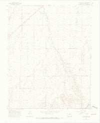 La Junta SW Colorado Historical topographic map, 1:24000 scale, 7.5 X 7.5 Minute, Year 1965
