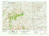 La Junta Colorado Historical topographic map, 1:250000 scale, 1 X 2 Degree, Year 1955