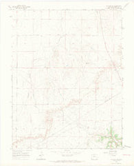 La Junta Colorado Historical topographic map, 1:24000 scale, 7.5 X 7.5 Minute, Year 1966