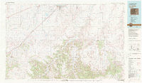 La Junta Colorado Historical topographic map, 1:100000 scale, 30 X 60 Minute, Year 1982