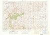 La Junta Colorado Historical topographic map, 1:250000 scale, 1 X 2 Degree, Year 1968