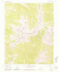 La Plata Colorado Historical topographic map, 1:24000 scale, 7.5 X 7.5 Minute, Year 1963