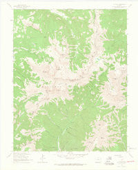 La Plata Colorado Historical topographic map, 1:24000 scale, 7.5 X 7.5 Minute, Year 1963