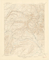 La Plata Colorado Historical topographic map, 1:62500 scale, 15 X 15 Minute, Year 1908