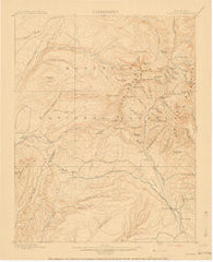 La Plata Colorado Historical topographic map, 1:62500 scale, 15 X 15 Minute, Year 1908