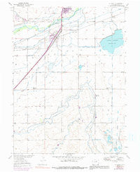 La Salle Colorado Historical topographic map, 1:24000 scale, 7.5 X 7.5 Minute, Year 1950