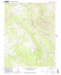 La Veta Pass Colorado Historical topographic map, 1:24000 scale, 7.5 X 7.5 Minute, Year 1963