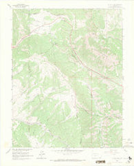 La Veta Pass Colorado Historical topographic map, 1:24000 scale, 7.5 X 7.5 Minute, Year 1963