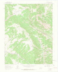 La Veta Pass Colorado Historical topographic map, 1:24000 scale, 7.5 X 7.5 Minute, Year 1963