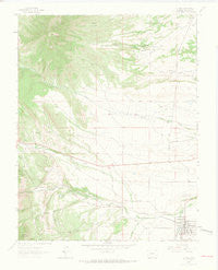 La Veta Colorado Historical topographic map, 1:24000 scale, 7.5 X 7.5 Minute, Year 1963