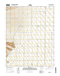 La Garita Colorado Current topographic map, 1:24000 scale, 7.5 X 7.5 Minute, Year 2016