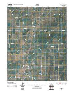 La Jara Colorado Historical topographic map, 1:24000 scale, 7.5 X 7.5 Minute, Year 2010