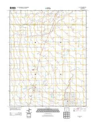 La Jara Colorado Historical topographic map, 1:24000 scale, 7.5 X 7.5 Minute, Year 2013