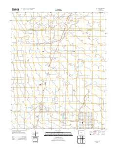 La Jara Colorado Historical topographic map, 1:24000 scale, 7.5 X 7.5 Minute, Year 2013