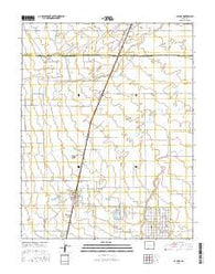 La Jara Colorado Current topographic map, 1:24000 scale, 7.5 X 7.5 Minute, Year 2016