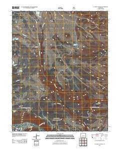 La Jara Canyon Colorado Historical topographic map, 1:24000 scale, 7.5 X 7.5 Minute, Year 2011