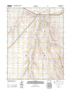 La Junta Colorado Historical topographic map, 1:24000 scale, 7.5 X 7.5 Minute, Year 2013