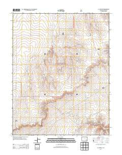 La Junta SE Colorado Historical topographic map, 1:24000 scale, 7.5 X 7.5 Minute, Year 2013