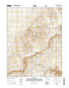 La Junta SE Colorado Current topographic map, 1:24000 scale, 7.5 X 7.5 Minute, Year 2016
