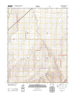 La Junta SW Colorado Historical topographic map, 1:24000 scale, 7.5 X 7.5 Minute, Year 2013