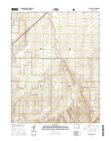 La Junta SW Colorado Current topographic map, 1:24000 scale, 7.5 X 7.5 Minute, Year 2016