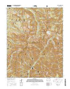 La Plata Colorado Current topographic map, 1:24000 scale, 7.5 X 7.5 Minute, Year 2016