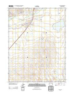 La Salle Colorado Historical topographic map, 1:24000 scale, 7.5 X 7.5 Minute, Year 2013